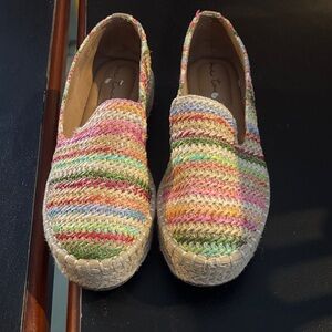 Me Too Multicolor Woven Espadrilles